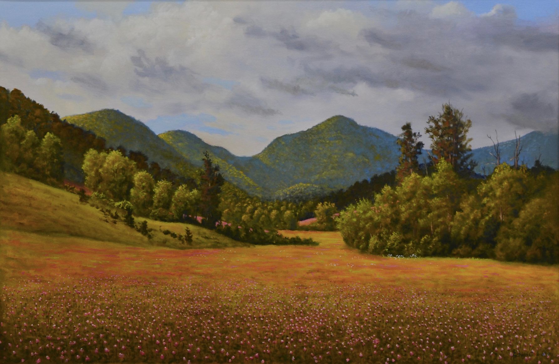 Art After Dark: Newfound Mountain by Richard Baker